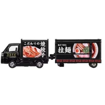任選 日本TOMICA No.142 速霸陸Sambar Kitchen Trailer 超長型小汽車 TM142A2