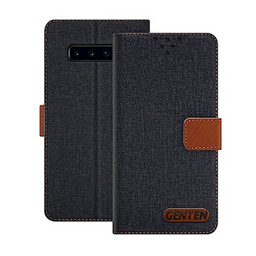 GENTEN 三星 Galaxy S10 自在文青風支架皮套