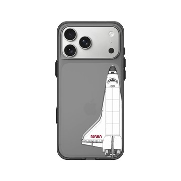 iPhone 17 Pro Max Clear (相機按鈕) 酷墨灰 - NASA - 太空梭2