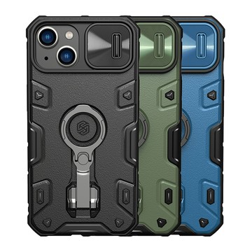 NILLKIN Apple iPhone 14 系列 黑犀 Pro 磁吸保護殼14藍色