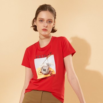 CLL巧玲瓏 時尚貼鑽小包短袖上衣 2843718