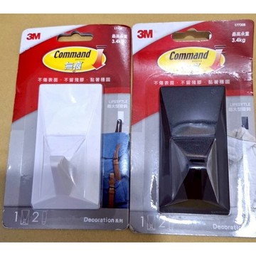 3M無痕Decoration系列LIFESTYLE超大型掛鉤最高承重3.4kg