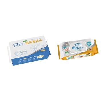 贈品 與主商品分開寄送 廚房擦拭巾或廚房濕巾 80抽 (2款隨機出貨不可挑選)