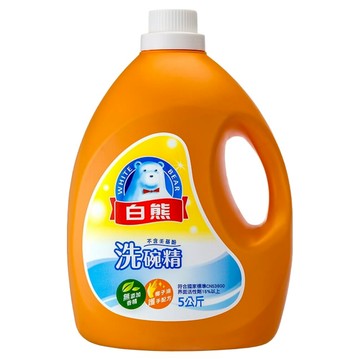 白熊 洗碗精  5kg  1桶