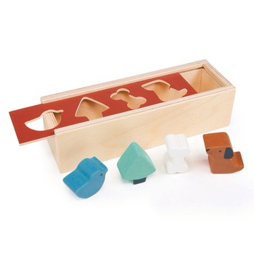 【美國 Mentari】可愛動物配對盒(木製玩具/蒙特梭利)