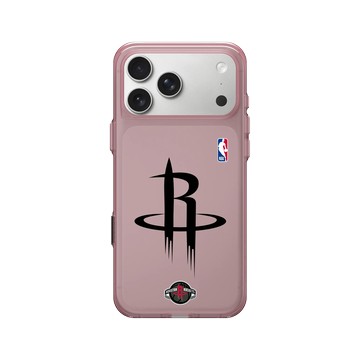 iPhone 17 Pro Max Clear (相機按鈕) 晶醺玫 - NBA - B&W-休士頓火箭 Houston Rockets B&W