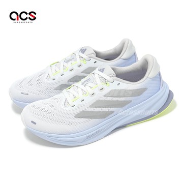 adidas 慢跑鞋 Supernova Rise 2 W 女鞋 灰 銀 運動鞋 反光 緩震 愛迪達 JS3047