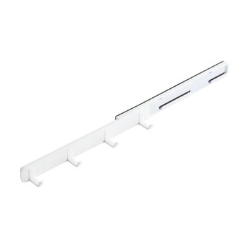 COGIT 磁吸式冰箱側邊滑軌掛勾  白色  1個  26.4~46 x 4.3 x 3cm