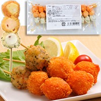  海鮮団子串(たこ・えび・いか) 45G 10食入 冷凍