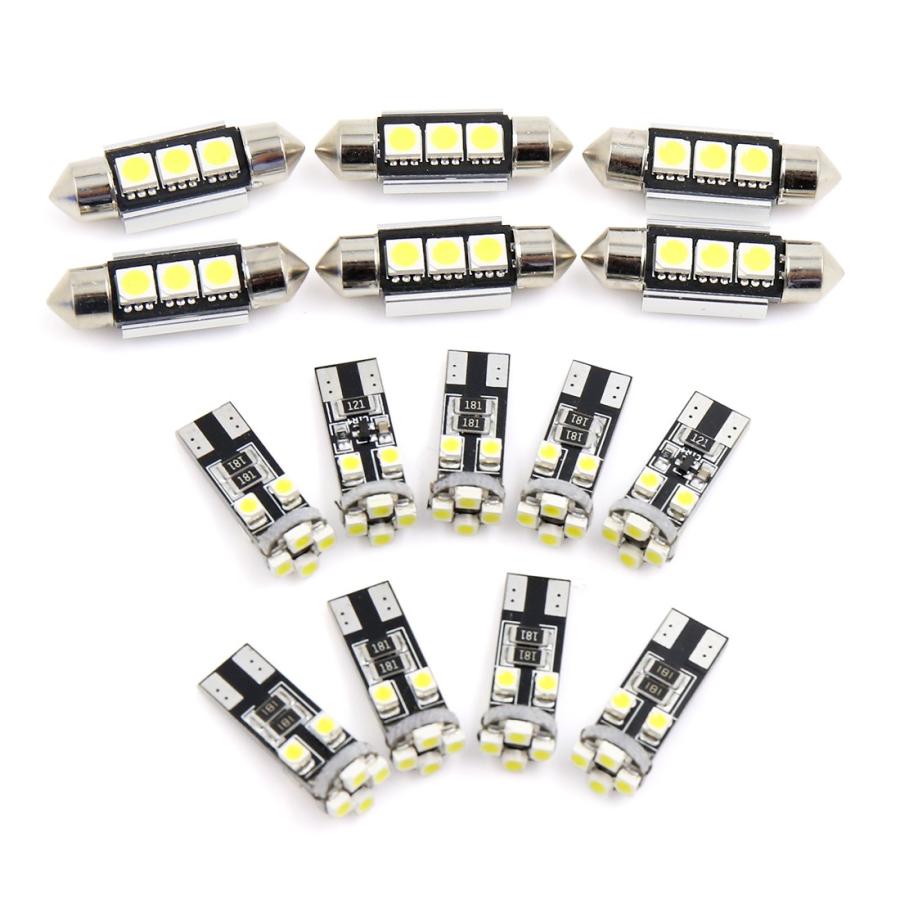 uxcell ledルームランプ ドームマップライト ステップ 車内灯 アウディQ5 (8R) 白色LEDパッケージ 15個入り DC 12V |  LINEショッピング