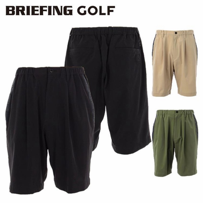 マロン】BRIEFING ゴルフ ストレッチショートパンツ Mサイズ