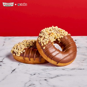 【Krispy Kreme】NUTELLA® 榛果脆脆甜甜圈