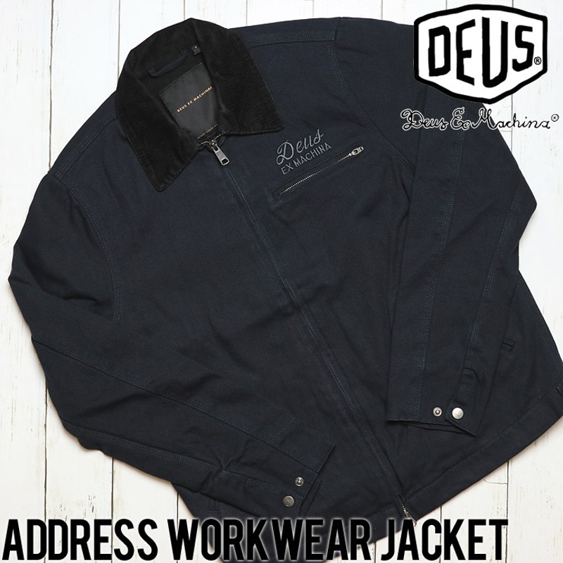 Deus Ex Machina デウスエクスマキナ ADDRESS WORKWEAR JACKET ワークウェアジャケット DMF86343（S） |  LINEブランドカタログ