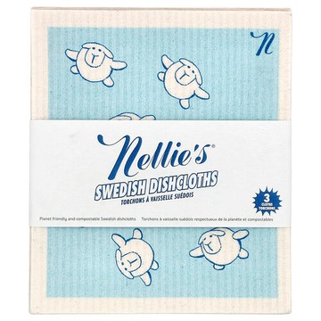 Nellie's, 瑞典洗碗布，3 塊布