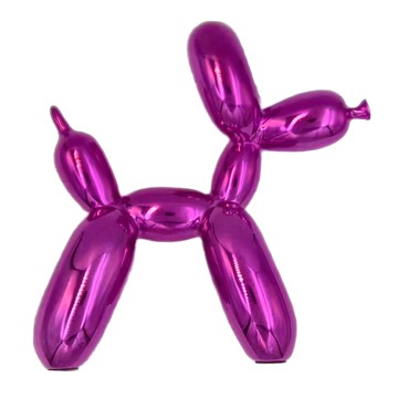 GREEN TREE PRODUCTS INC. 氣球狗造型擺飾  紫色  中