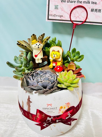 小品客製組盆 開幕誌慶 新居落成 升官喬遷 婚禮生日禮