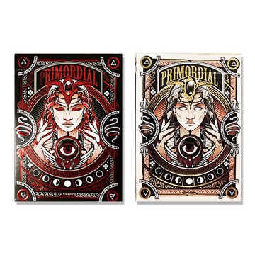 匯奇進口創意收藏撲克牌 Primordial 原始神靈 花切時尚潮流卡牌