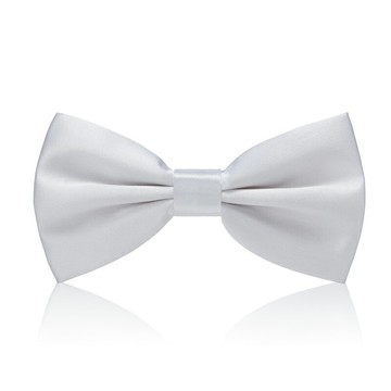 純白色領結男士正裝商務結婚宴會伴郎八字蝴蝶結新郎韓版拍照攝影