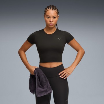 PUMA 訓練系列Cloudspun Twist短袖T恤(F) 女 短袖上衣 52749701