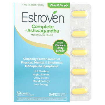 Estroven, 多面 + 南非醉茄更年期緩解片，60 囊片