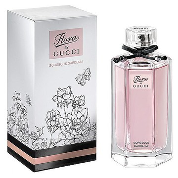 Gucci FLORA Gorgeous Gardenia 花園香氛華麗梔子花女性淡香水50ml【七