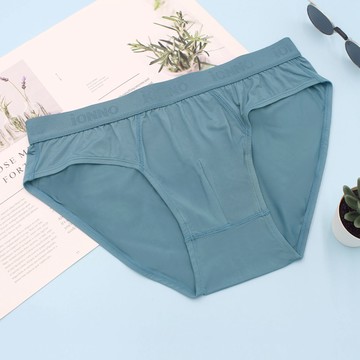 [iONNO] 抗臭清新褲-天然植萃抗菌防臭透氣男士三角內褲-英倫藍