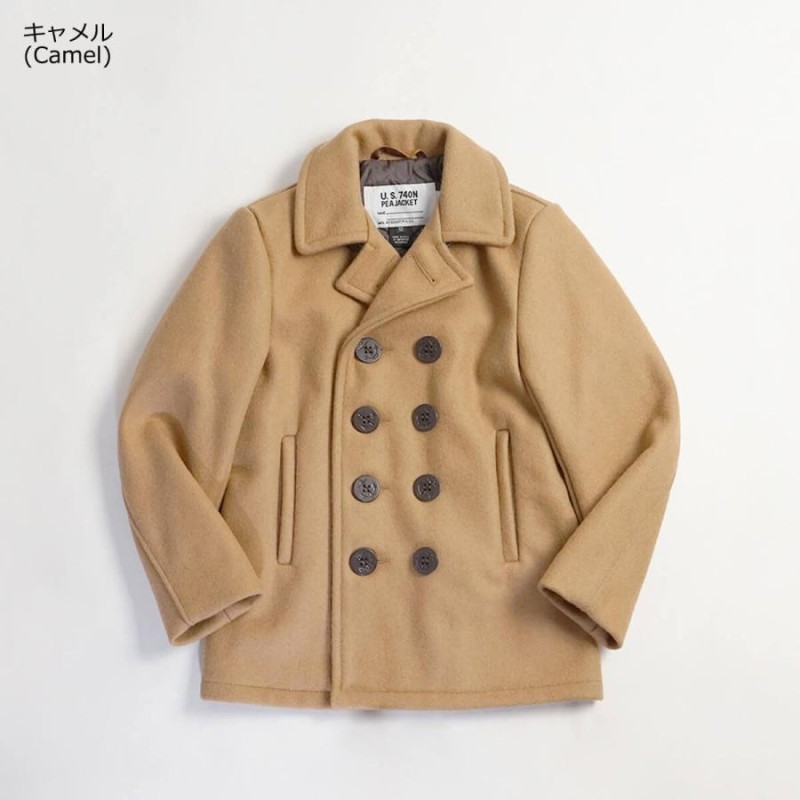 【美品】 Schott 740 Pコート ウール 80's Schott ショット ピーコート Pコート 740US Y_U 7821154004