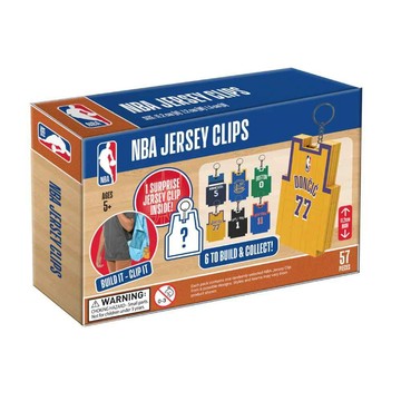 NBA 積木球衣驚喜盒 吊飾