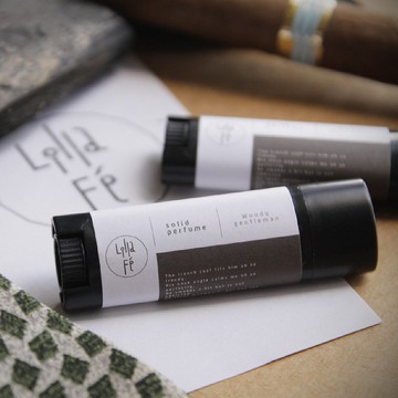 香水膏【 無敵紳士 Woody gentleman 】Solid perfume