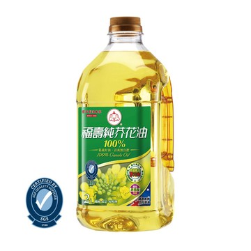 【福壽】100% 純芥花油 2L