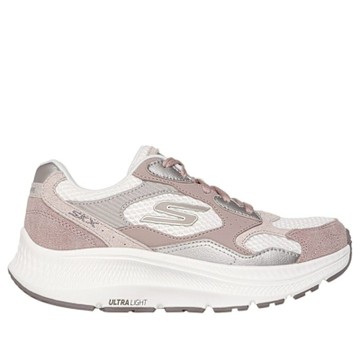 Skechers Go Run Consistent 2.0 [128630MVE] 女 慢跑鞋 彈力 緩震 白 藕粉