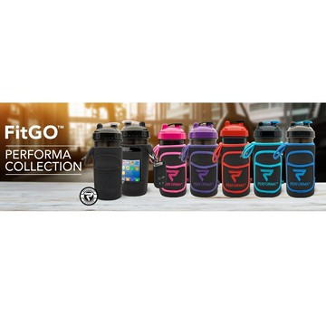 [現貨] [Performa] Fitgo多功能水壺保護套 適用任何水壺 高品質淺水布材質