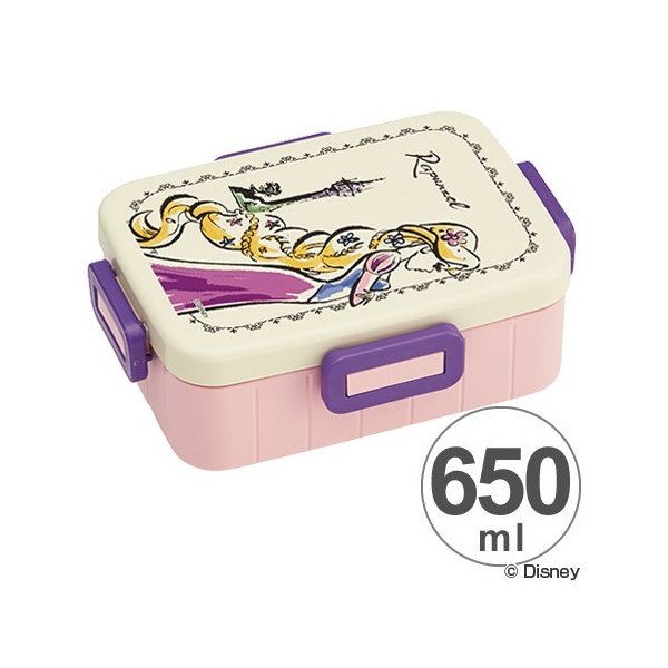 在庫限り 入荷なし お弁当箱 ラインアート ラプンツェル 4点ロックランチボックス 1段 650ml 通販 Lineポイント最大0 5 Get Lineショッピング