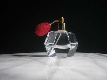 【老時光 OLD-TIME】早期二手水晶玻璃香水瓶