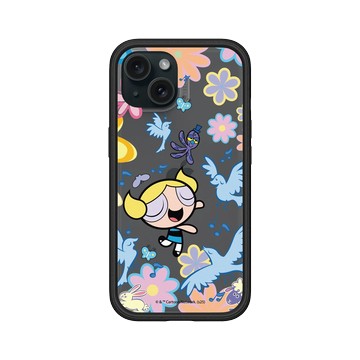iPhone 15 Mod NX 黑 - The Powerpuff Girls 飛天小女警 - 泡泡