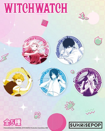SUNRISEPOP 魔女守護者 壓克力杯墊 盲抽單入(全5種)