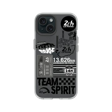 iPhone 15 Clear 透明 - 24 Hours of Le Mans - Graffiti