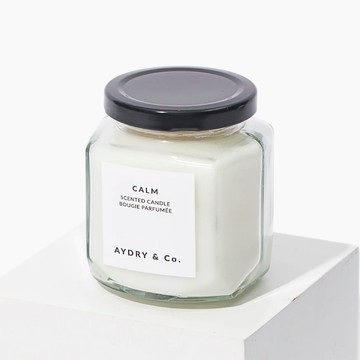 【AYDRY & co.】AYDRY & co. Calm Wooden 薰衣草 玻璃手工香氛蠟燭 8oz - 官方旗艦