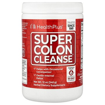 Health Plus, 超級結腸清體，12 盎司（340 克）