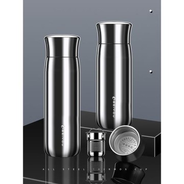 高檔全鋼無縫保溫杯2025新款男款女316不銹鋼泡茶杯高顏值水杯子