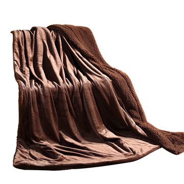 Betrise 貝翠絲 暖柔金貂絨雙面毯 抗靜電升級款  150 x 200cm  松栗