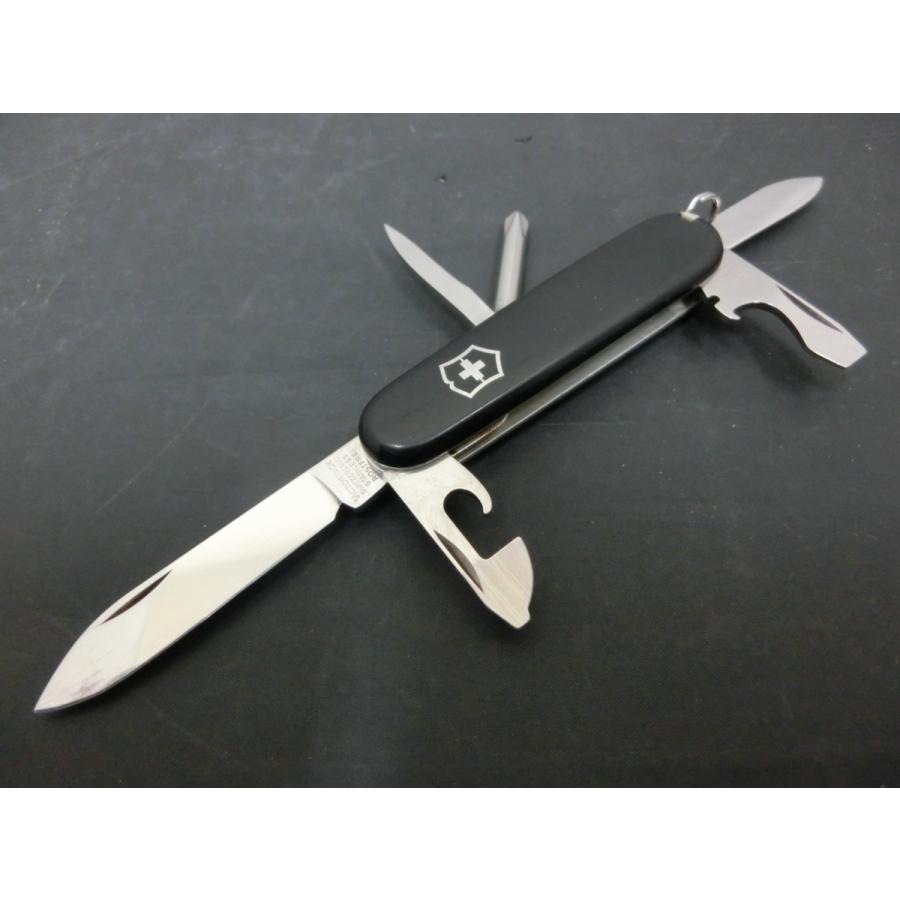 中古品 Victorinox ヴィクトリノックス マルチツール 6ツール 十徳ナイフ ビクトリノックス ブラック 黒