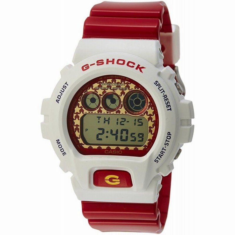 カシオ Ｇ-SHOCK レアモデル 腕時計 DW-6900SC-7 クレイジーカラーズ Ｇショック入手困難レアモデル 星 ホワイト×レッド |  LINEブランドカタログ