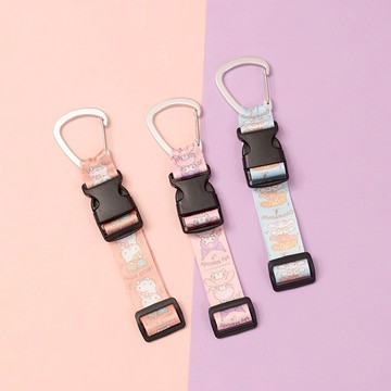 【R.FUN SHOP】三麗鷗多功能便攜掛帶 凱蒂貓 布丁狗 大耳狗 美樂蒂 行李掛帶 掛勾 CA938