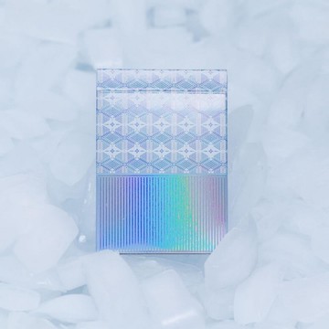 匯奇進口收藏花切撲克牌 冬至全息衍射錯墨版 winter solstice