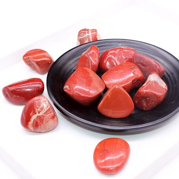 天然紅色石頭紅碧玉水晶礦物魚缸裝飾花盆造景大顆粒兒童玩耍