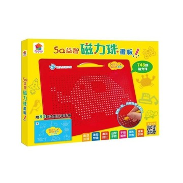 双美 5Q益智磁力珠畫板/FOOD超人磁力珠創意寫畫板 點連點磁力珠畫板{樂步客 LoveBook}