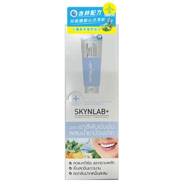 SKYNLAB＋太潔草本清新薄荷牙膏12g 6入