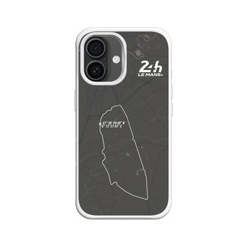 iPhone 16 SolidX 白 - 24 Hours of Le Mans - Racetrack - White