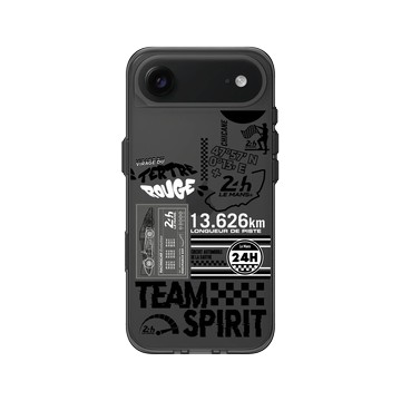 iPhone Air Clear (相機按鈕) 酷墨灰 - 24 Hours of Le Mans - Graffiti